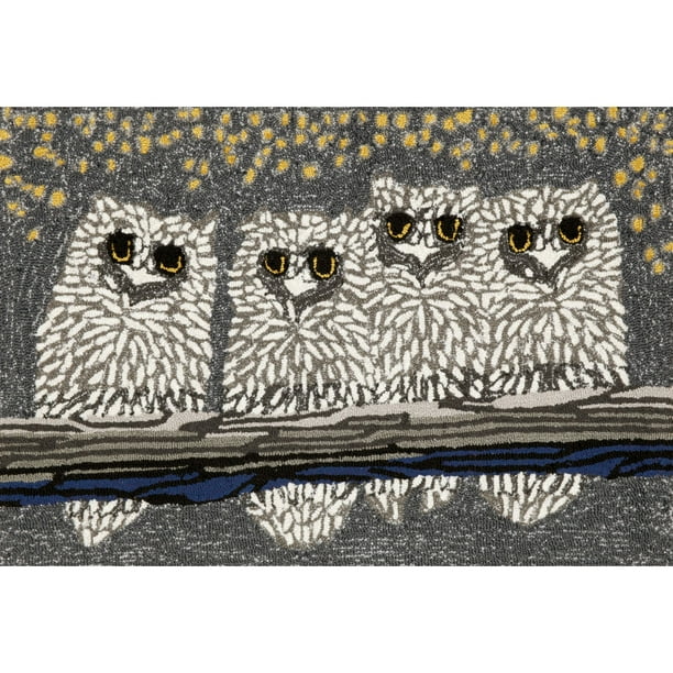 Kitchen Rugs and Mats 24 x 72 Inch Owls Leaves Stars Sweet Comic Slip Resistant Area Rugs Kitchen Rugs and Mats 24 x 72 Inch Owls Leaves Stars Sweet Comic Slip Resistant Area Rugs